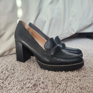 Naturalizer Women's Dabney Slip-On Heeled Loafers Size 11
